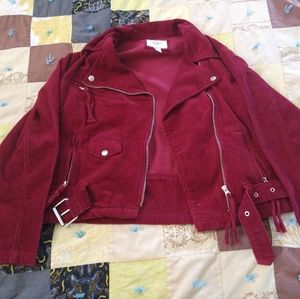 Biker type jacket